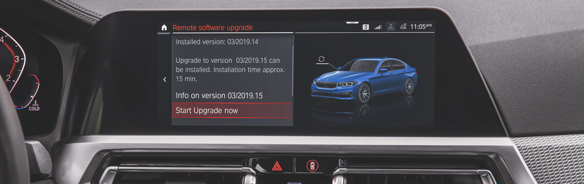 Using and Updating the BMW iDrive System